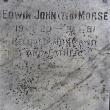 MORSE Edwin John 1920-1981