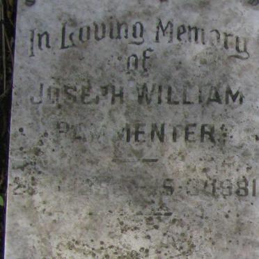 PAMMENTER Joseph William -1981