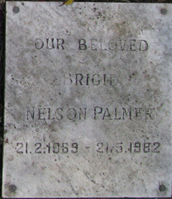 PALMER Brigid Nelson 1969-1982