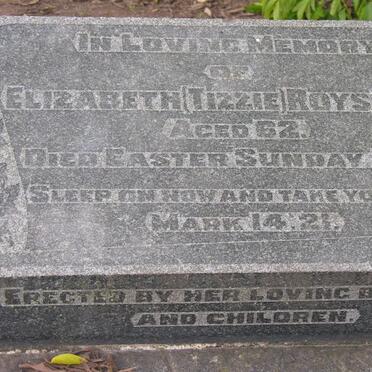 ROYSTON Elizabeth -1935