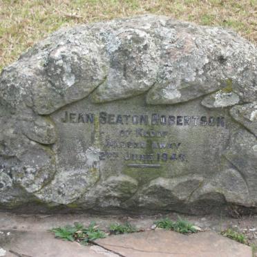 ROBERTSON Jean Seaton  -1949
