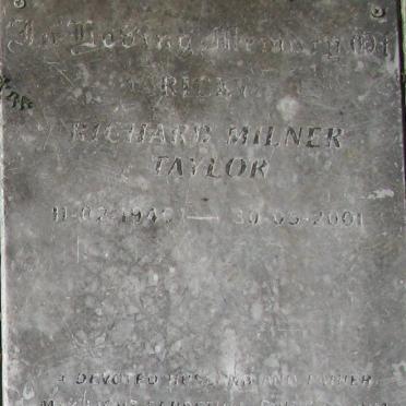 TAYLOR Richard Milne 1946-2001
