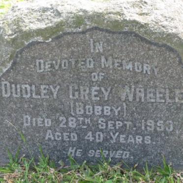 WHEELER Dudley Grey 1910-1950