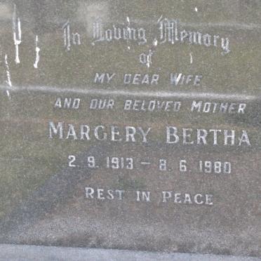 ? Margery Bertha 1913-1980