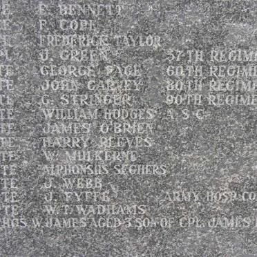 Zulu War Memorial Cross-Detail-3
