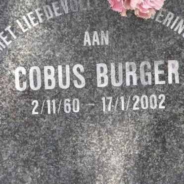 BURGER Cobus 1930-2002