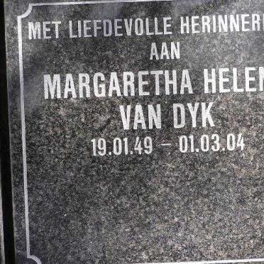 DYK Margaretha Helena, van 1949-2004