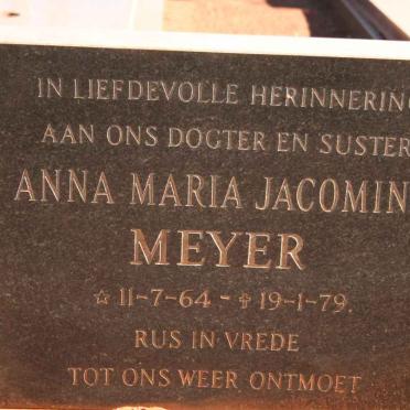 MEYER Anna Maria Jacomina  1964-1979