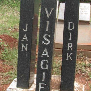 VISAGIE Jan Dirk 1936-1989
