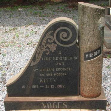 VOGES Kitty 1916-1962