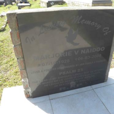 NAIDOO Marjorie V. 1928-2008