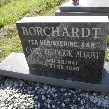 BORCHARDT Carel Frederik August 1941-2008