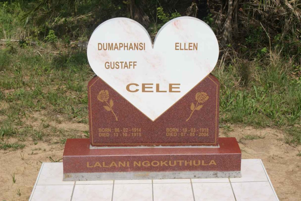 CELE Dumaphansi Gustaff 1914-1975 &amp; Ellen 1918-2004