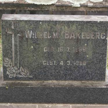 BAKEBERG Wilhelm 1899-1980
