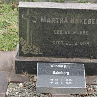 BAKEBERG Martha 1899-1979 :: BAKEBERG Wilhelm 1925-2009
