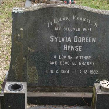 BENSE Sylvia Doreen 1924-1982