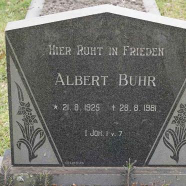 BUHR Albert 1925-1981