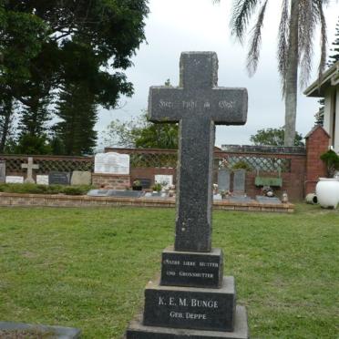 BUNGE K.E.M. nee DEPPE 1889-1959