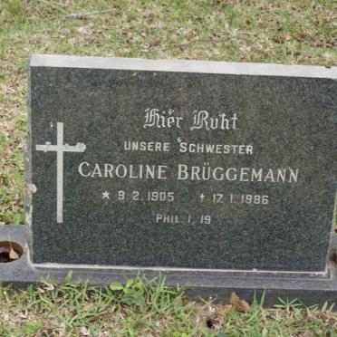 BRUGGEMANN Caroline 1905-1986