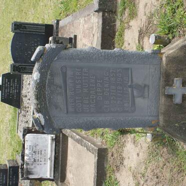 DEPPE Magdalene nee DENING 1857-1943