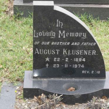 KLUSENER August 1894-1974