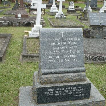 ROHRS Hermann P.A. 1900-1948