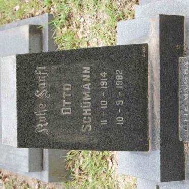 SCHUMANN Otto 1914-1982 &amp; Lotte Martha 1917-1993