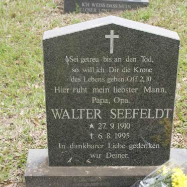 SEEFELDT Walter 1910-1995