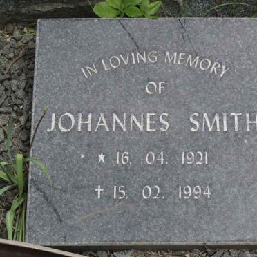 SMITH Johannes 1921-1994