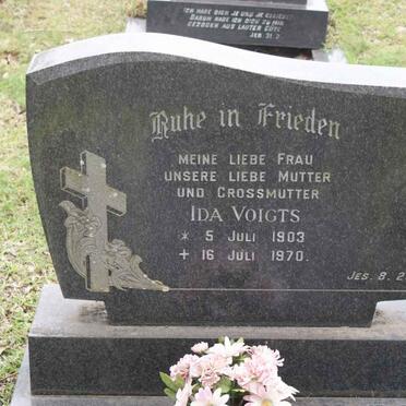 VOIGTS Ida 1903-1970