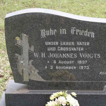 VOIGTS W.H. Johannes 1897-1973