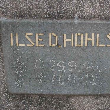 HOHLS Ilse D.