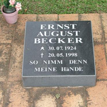 BECKER Ernst August 1924-1998