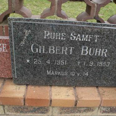 BUHR Gilbert 1951-1953