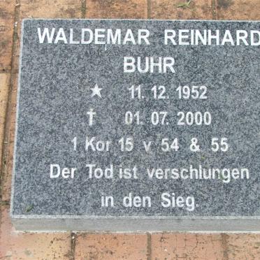 BUHR Waldemar Reinhard 1952-2000