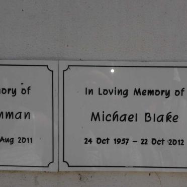 BLAKE Michael 1957-2012