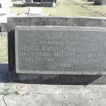 DADDY George -1920 &amp; Sarah -1941