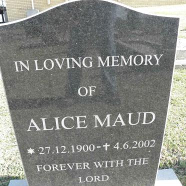 FORRESTER Alice Maud 1900-2002