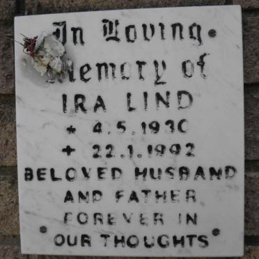 LIND Ira 1930-1992