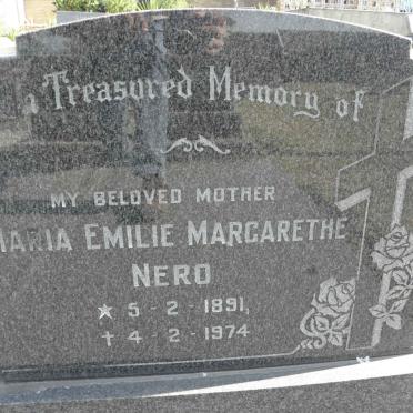 NERO Oscar Adolf Theodotus 1891-1974 &amp; Maria Emilie Margarethe 1891-1974