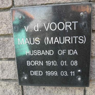 VOORT Maurits, v.d. 1910-1999