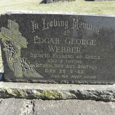 WEBBER Edgar George -1965