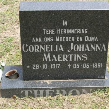 THÉRON Cornelia Johanna Maertins 1917-1991