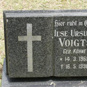 VOIGTS Ilse Ursula 1965-1971