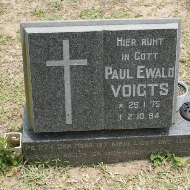 VOIGTS Paul Ewald ??75-??94