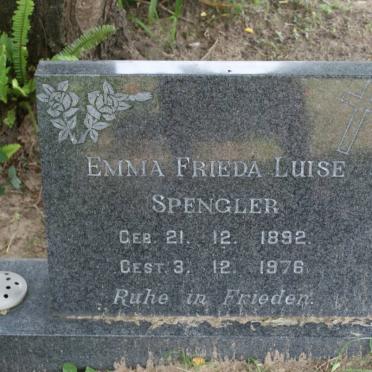 SPENGLER Emma Frieda Luise 1892-1976