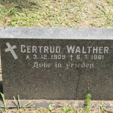 WALTHER Gertrude 1909-1981