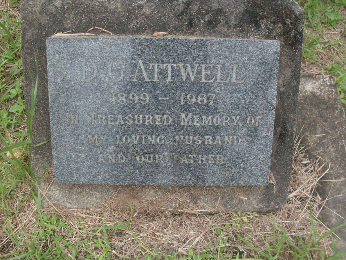 ATTWELL D.G. 1899-1967