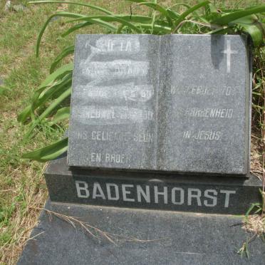 BADENHORST Mark Brady 1960-1980