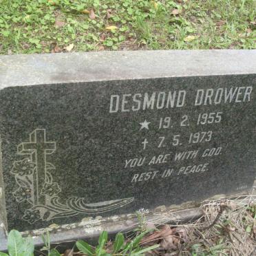 DROWER Desmond 1955-1973